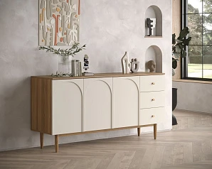 красивые Комод с тремя дверками и ящиками "Arka" AR02