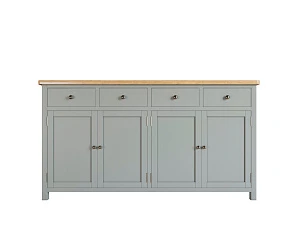 купить Комод "Jules Verne" 4 ящика 4 дверки серый арт JV37ETGG