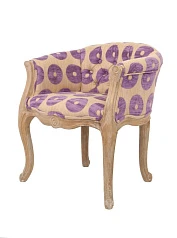 Низкое кресло ретро Kandy Purple