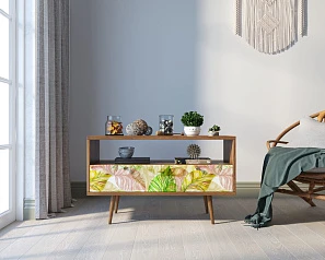 Консоль "Berber" с двумя ящиками принт 29 арт BB22/Print_29 в интернет-магазине