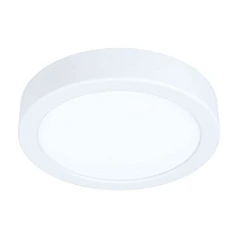 99215 Светодиодный накладной светильник FUEVA 5, 10,5W (LED), ?160, H28, 1200lm, 3000K, сталь, белый/п