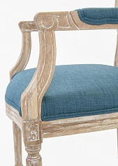 купить стильные Мягкое полукресло с подлокотниками Diella Blue в интернет-магазине