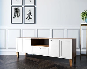 красивый Комод под TV "Andersen" арт AN15WH в интернет-магазине