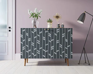 купить красивые Комод "Berber" две дверки 18 принт арт BB04/Print_18