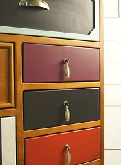 Комод «Gouache Birch» вертикальный арт M10535ETG/1