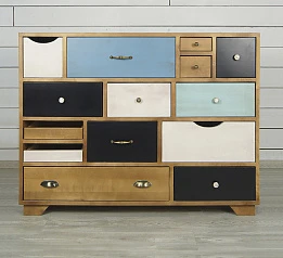 Комод «Aquarelle Birch» 14 ящиков арт RE-13ETG/4 на заказ