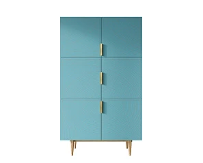 купить стильные Большой комод с шестью дверками "Line" LN04/GR1/blue в интернет-магазине