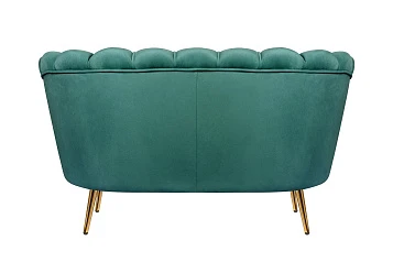 заказать Дизайнерский двухместный диван Pearl Double Green V2