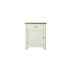 Бежевая прикроватная тумба "Olivia" с дверцей арт GA1002B на заказ в интернет-магазине