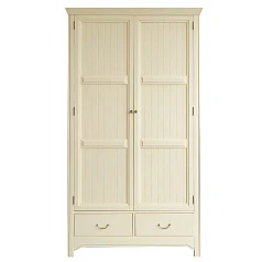 Бежeвый двухстворчатый шкаф "Olivia"   арт GA2004C