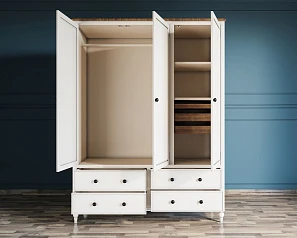 Шкаф трехстворчатый "Odri" с ящиками арт od2127KR3 на заказ в интернет-магазине