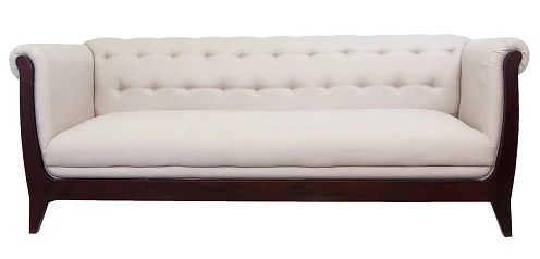 Прямой диван Delvin бежевый