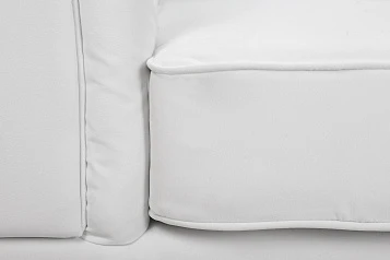 Низкое кресло Dasen White в интерьере