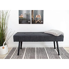 Банкетка SKIBY HOUSE NORDIC темно серая арт 1401001