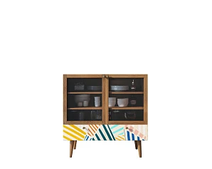 купить Буфет низкий "Berber" принт 42 арт BB47/Print_42 в интернет-магазине