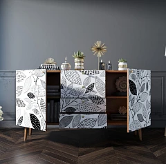 купить Комод "Berber" с ящиками 9 принт арт BB14/Print_09 в интернет-магазине