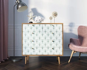 фото Комод "Berber" пять ящиков 38 принт арт BB36/Print_38