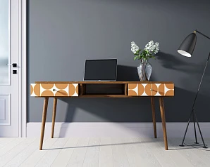 красивый Стол рабочий "Berber" принт 14 арт BB18/Print_14 на заказ