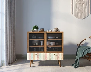 купить красивый Буфет низкий "Berber" принт 45 арт BB47/Print_45
