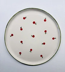 фото Тарелка "Яблочная" диаметр 19см