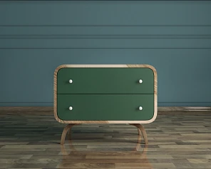 красивые Комод "Ellipse" с двумя ящиками арт EL02G