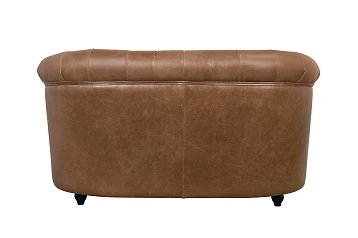 Кожаный диван лофт Karo Brown leather 2S