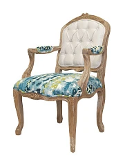 заказать Мягкий стул с подлокотниками Mones