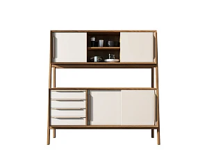 фото Буфет "Bruni white" широкий арт BR37WH