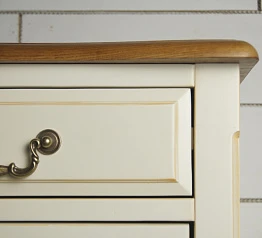 заказать Бежевый Комод Leontina (3 ящика и 3 двери) арт ST9344 в интернет-магазине