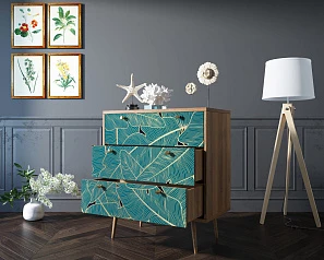 Комод "Berber" три ящика 41 принт арт BB40/Print_41 на заказ в интернет-магазине