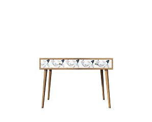 Стол рабочий "Berber" малый принт 36 арт BB32/Print_36 в интерьере