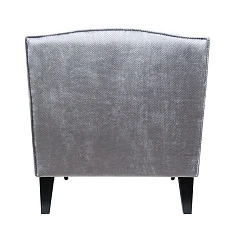 стильное Полукресло для камина Mart Rich цвет серый