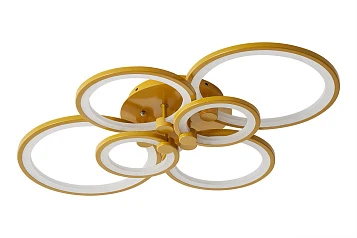 Светильник Oris 6 rings gold