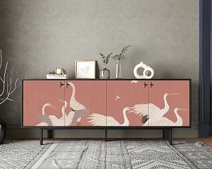 купить Комод с четыремя дверками "Эмерсон (Emerson)" арт EM01/Art16