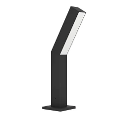 купить 900992 Уличный напольный светильник UGENTO, 2X4,5W (LED), 3000K, 960lm, IP44, H360, сталь, черный / пластик, белый