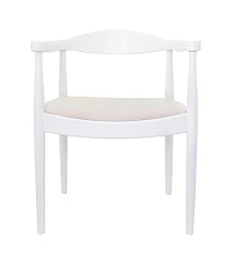 стильный Венский стул с подлокотниками Carlo White на заказ