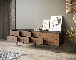 Комод с восемью ящиками "Emerson" арт EM03 на заказ