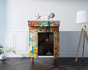 заказать Комод "Berber" большой принт 1 арт BB12/Print_01