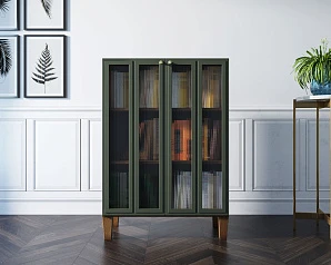 Шкаф-буфет "Andersen" малый с рифлеными стеклами арт AN18/1 в интернет-магазине