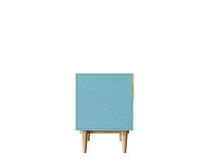 Тумбочка с дверкой "Line" LN08/GR1/blue в интернет-магазине