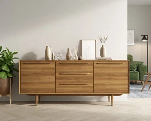 заказать Комод "Bruni" с тремя ящиками и дверками арт BR-03 в интернет-магазине