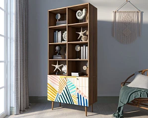 купить красивый Стеллаж на комоде "Berber" принт 42 арт BB44/Print_42 в интернет-магазине