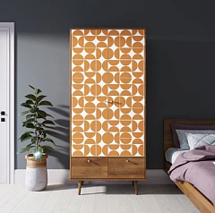 купить красивый Шкаф двухстворчатый "Berber" принт 14 арт BB16/Print_14