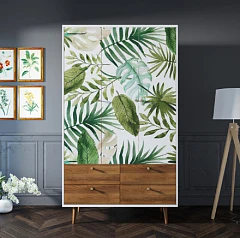 красивый Шкаф трехстворчатый "Berber" принт 4 арт BB02/Print_04 на заказ