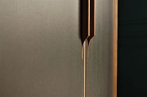 купить Шкаф двустворчатый  "Bruni Black" с двумя ящиками арт BR27/2Black в интернет-магазине