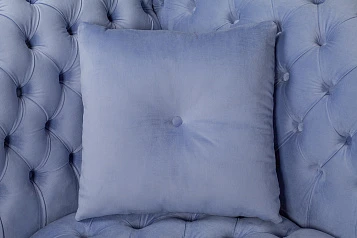 Двухместный диван Lina Blue-B синий