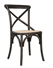 купить стильные Стул Cross Back Black Brush в интернет-магазине