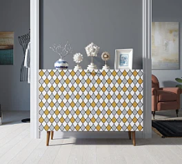 красивые Комод "Berber" две дверки 22 принт арт BB04/Print_22 на заказ