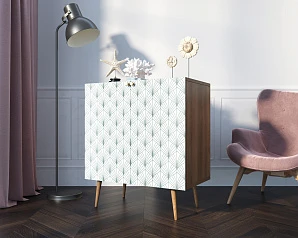 заказать Комод "Berber" две дверки малый 38 принт арт BB38/Print_38