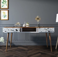 купить стильный Стол рабочий "Berber" принт 9 арт BB18/Print_09 в интернет-магазине